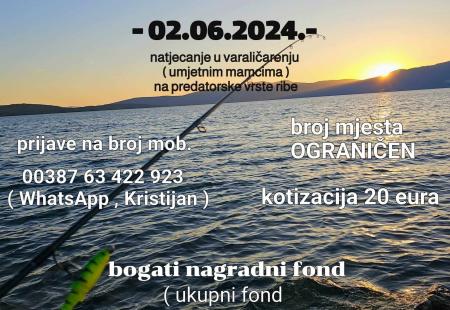 Otvorene prijave za  međunarodni spin kup ''Buško jezero 2024'